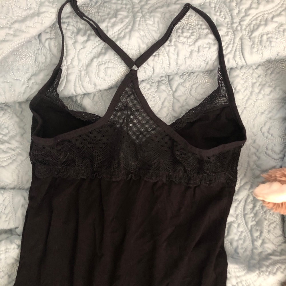 Lacy black one piece from Adore Me
